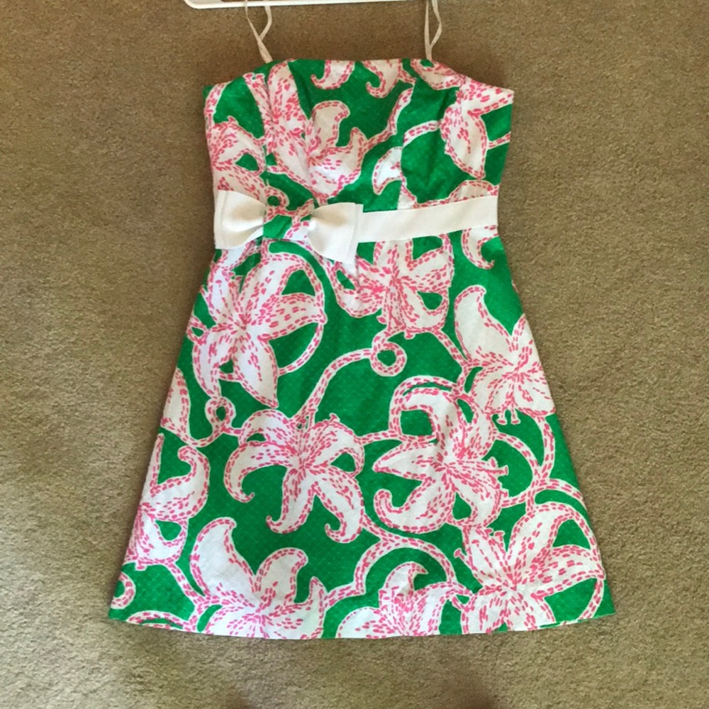 Lilly Pulitzer Strapless Dress